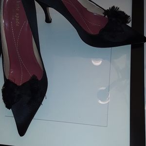 Kate Spade Anastasi silk heels